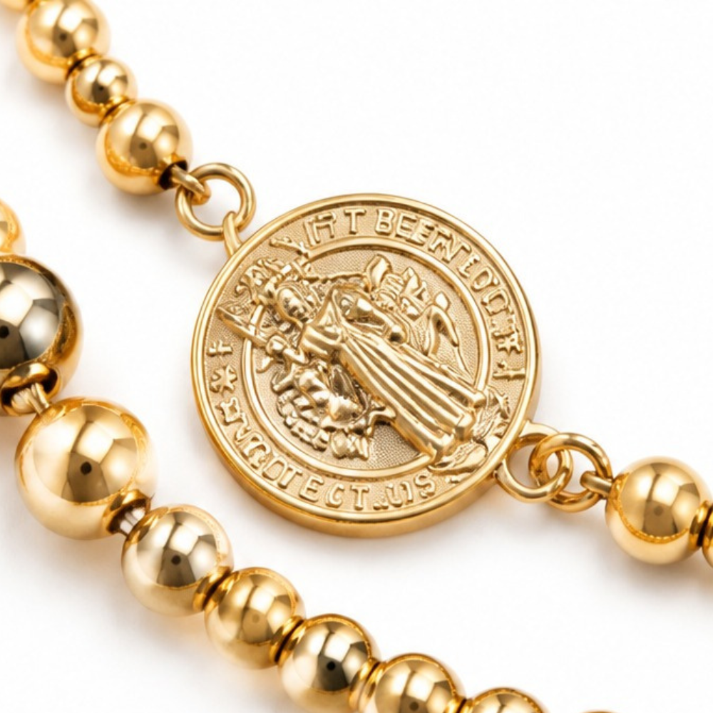 Belluna Double Wrap Rosary Bracelet - Elena Harper