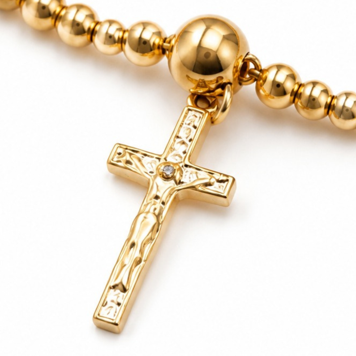 Belluna Double Wrap Rosary Bracelet - Elena Harper