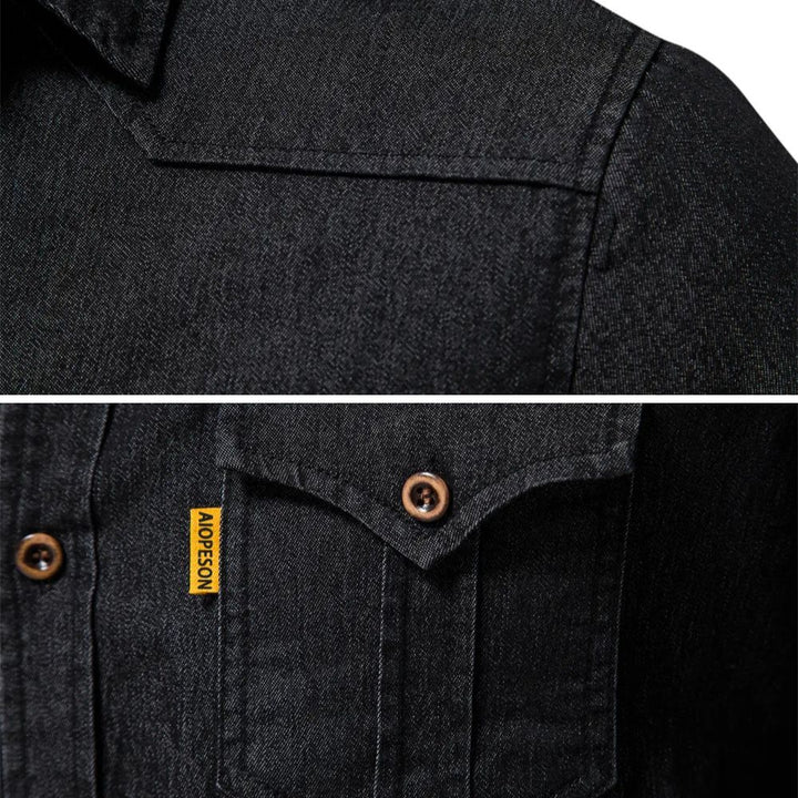 ELENA HARPER™  |  DENIM SHIRT FOR MEN