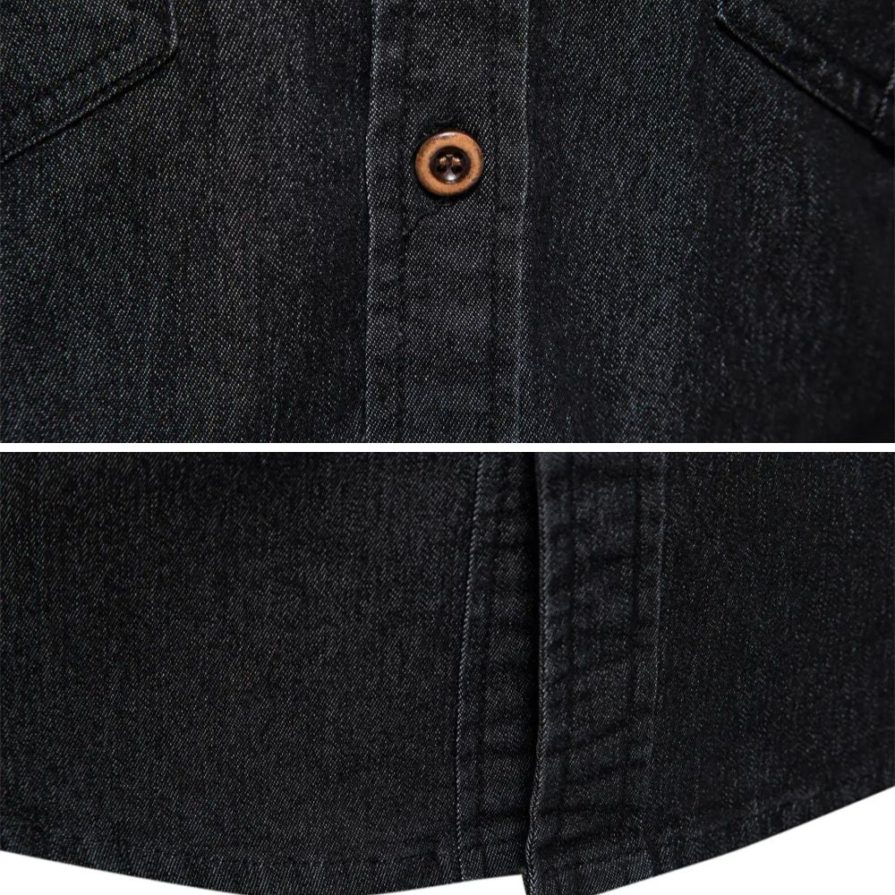 ELENA HARPER™  |  DENIM SHIRT FOR MEN