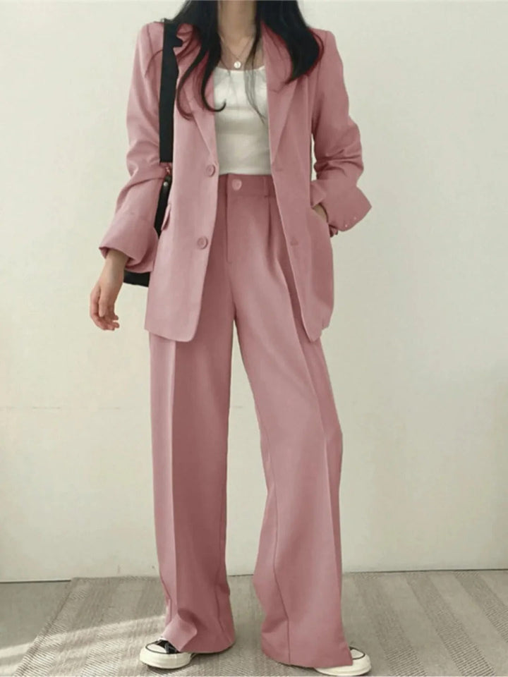 Luna Women's Trouser Suit – Elegance, Comfort, and Versatility
