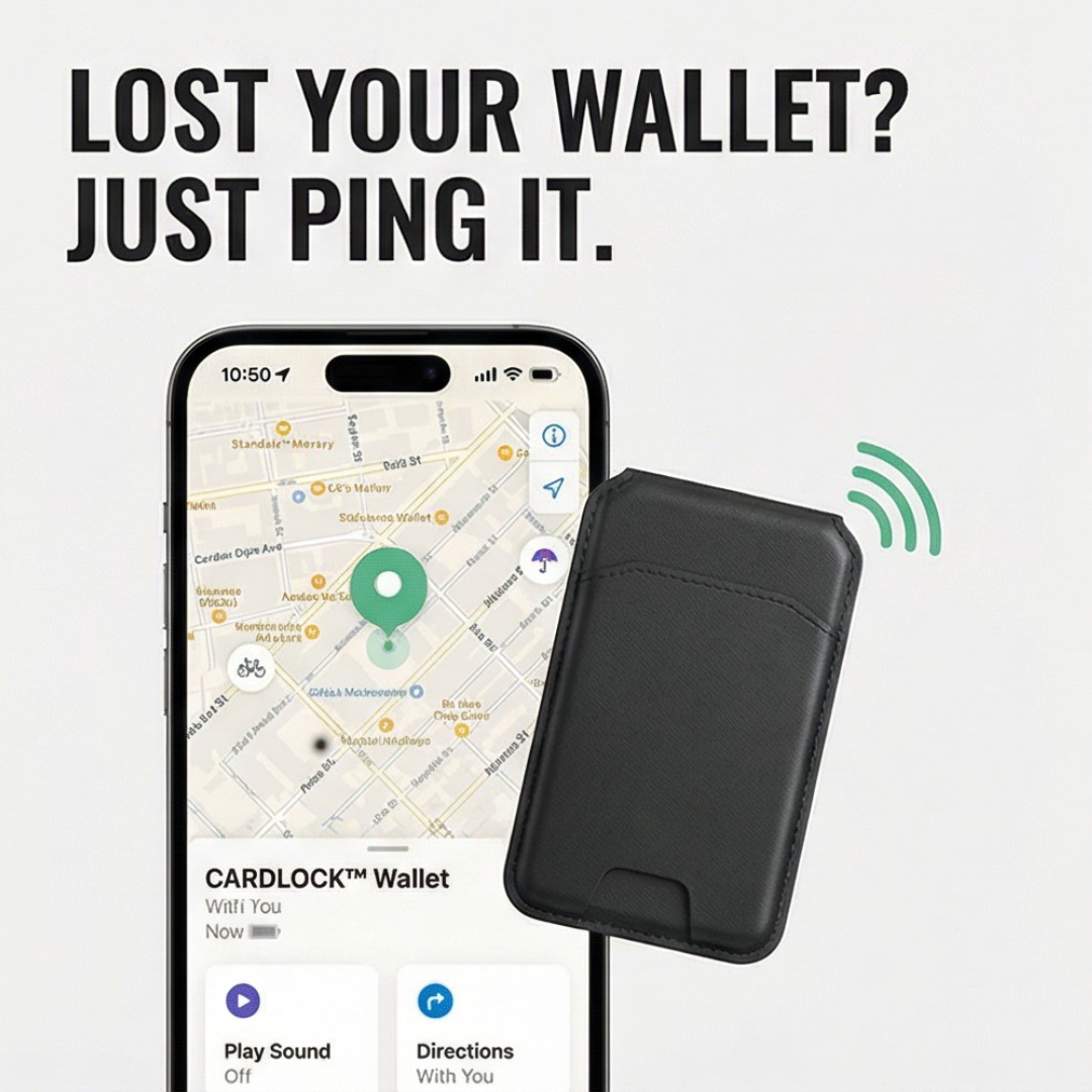 Cardlock Trackable MagSafe Wallet - Elena Harper