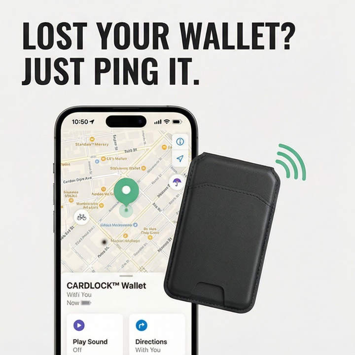 Cardlock Trackable MagSafe Wallet - Elena Harper
