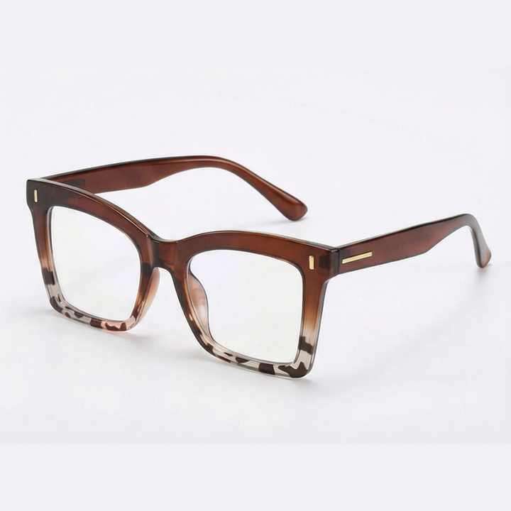 Clarisse Stylish Oversized Reading Glasses for Women - Elena Harper