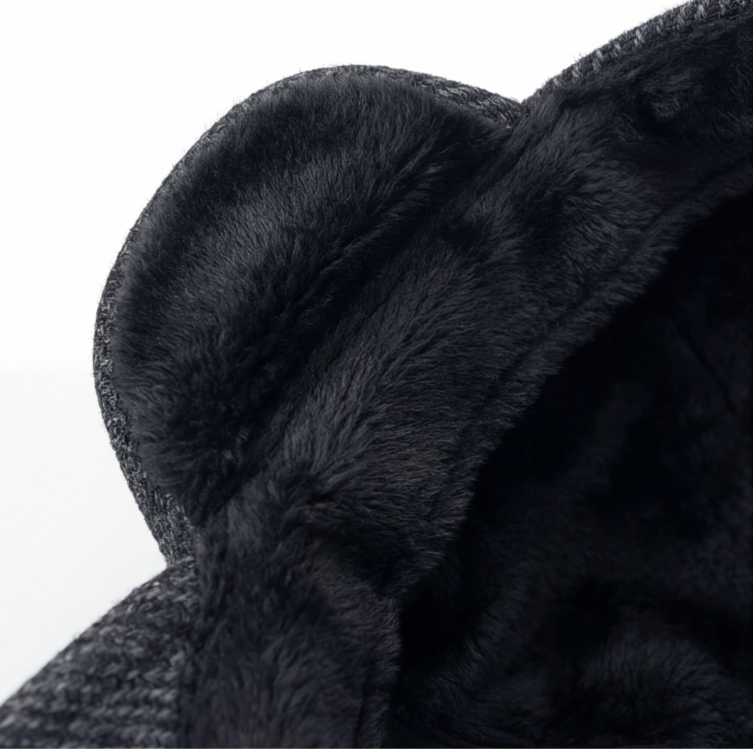 Coldguard Fleece lined winter baseball cap with ear flaps - Elena Harper