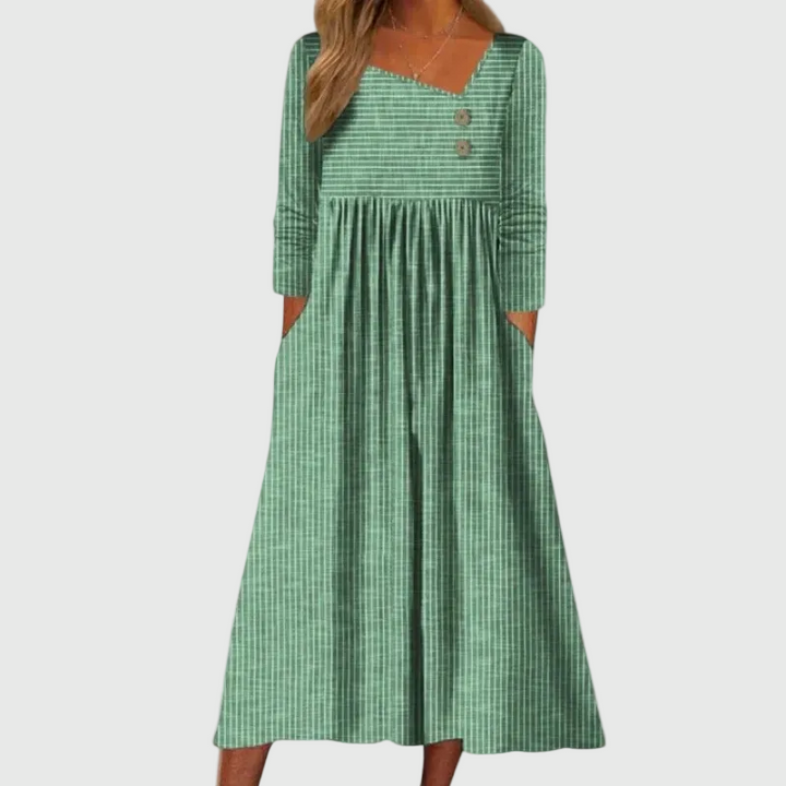 Cleomarie | Elegant Midi Dress