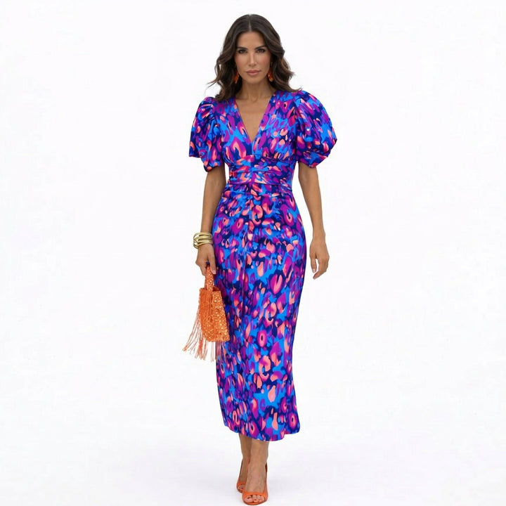 Vera Elegant Summer Dress - Elena Harper