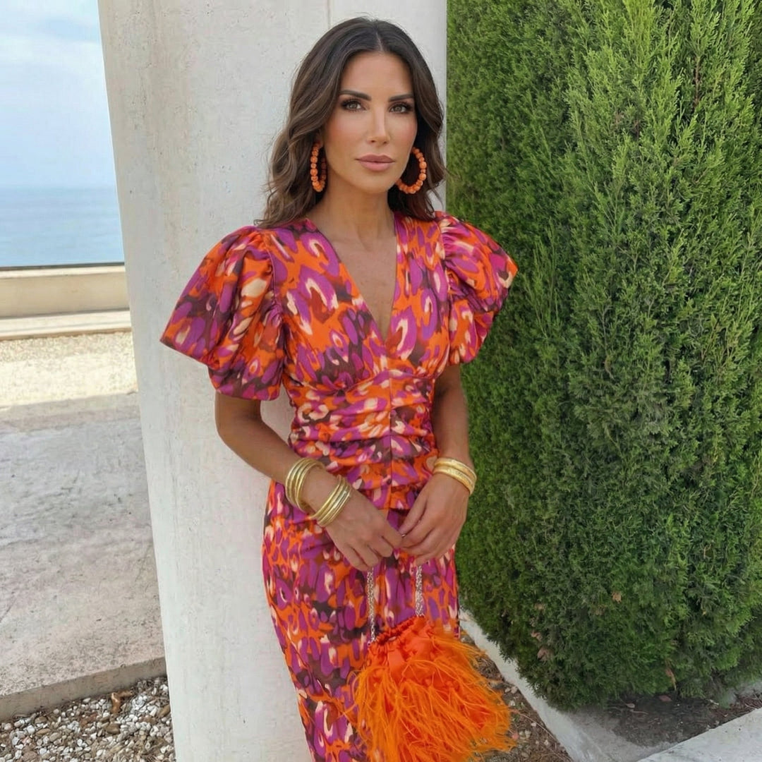 Vera Elegant Summer Dress - Elena Harper