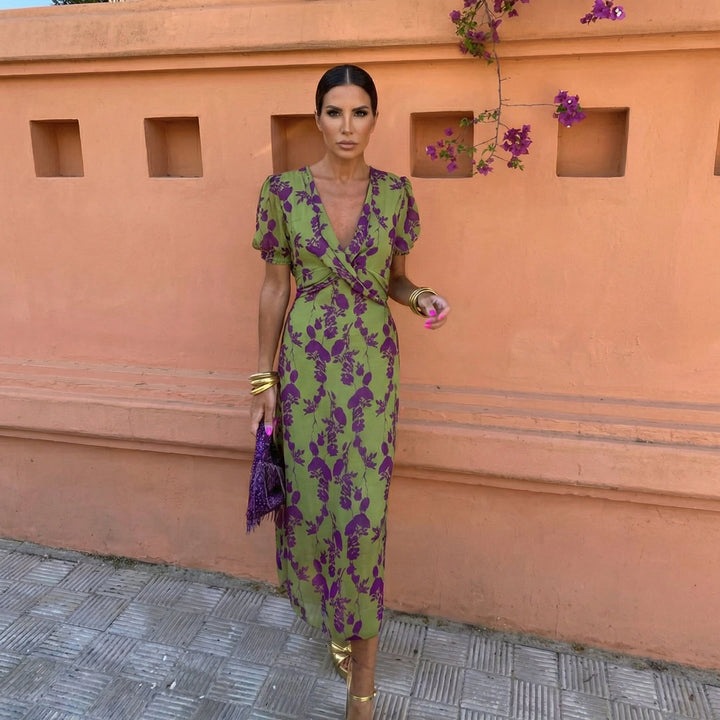 Vera Elegant Summer Dress - Elena Harper