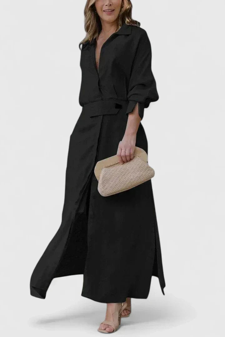 Monique Elegant Maxi Dress - Elena Harper