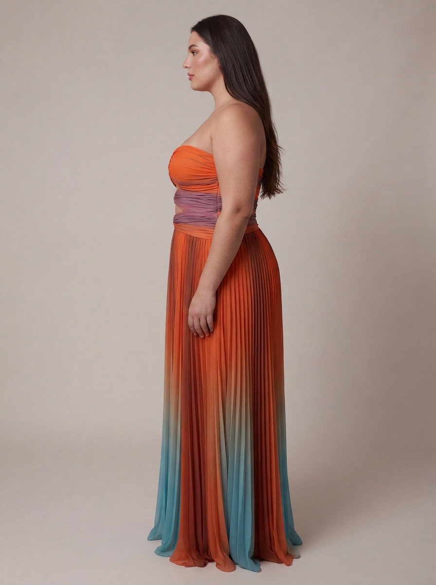 Lowri Maxi Dress, view 3 - Elena Harper