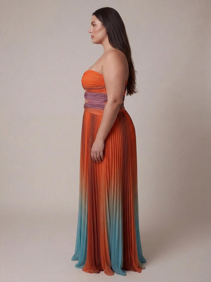 Lowri Maxi Dress, view 3 - Elena Harper
