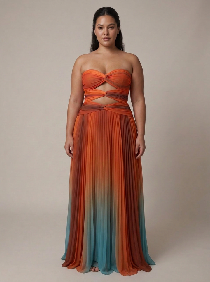 Lowri Maxi Dress, view 2 - Elena Harper