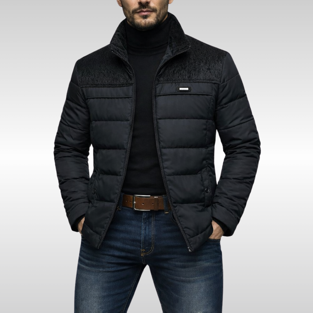 Laurent Monaco Insulated Jacket for Men, view 3 - Elena Harper