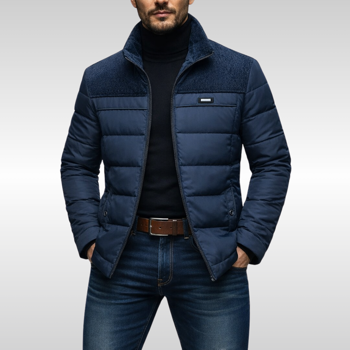 Laurent Monaco Insulated Jacket for Men, view 2 - Elena Harper