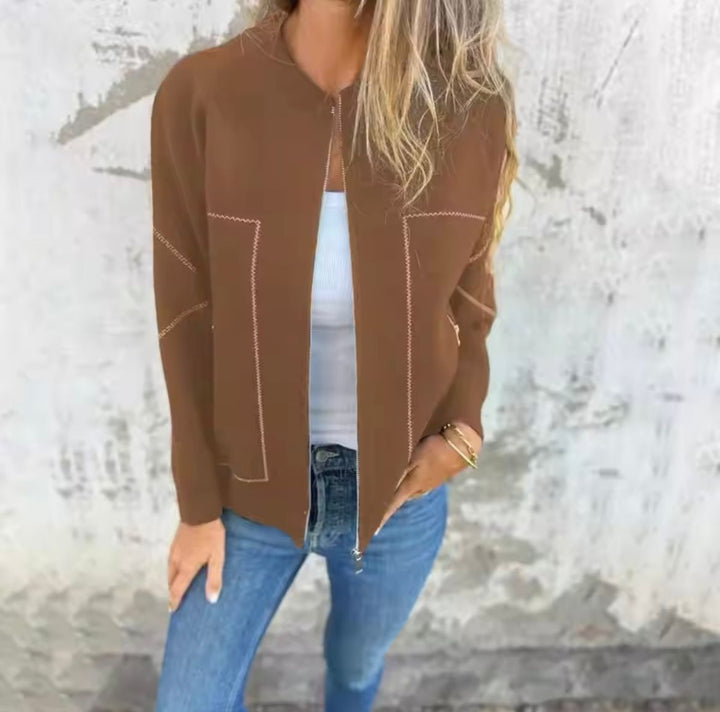 Premium Zip Jacket for Women – Lightweight and Comfortable Outerwear