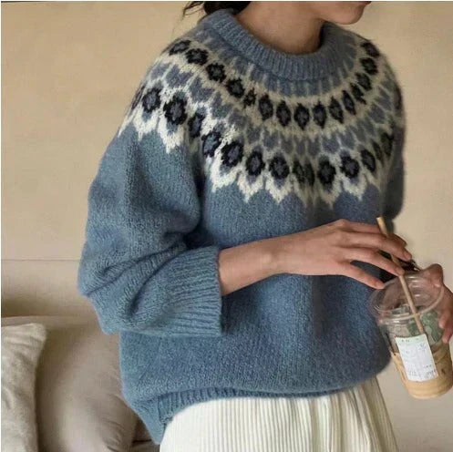 Braila | Stylish Jacquard Sweater