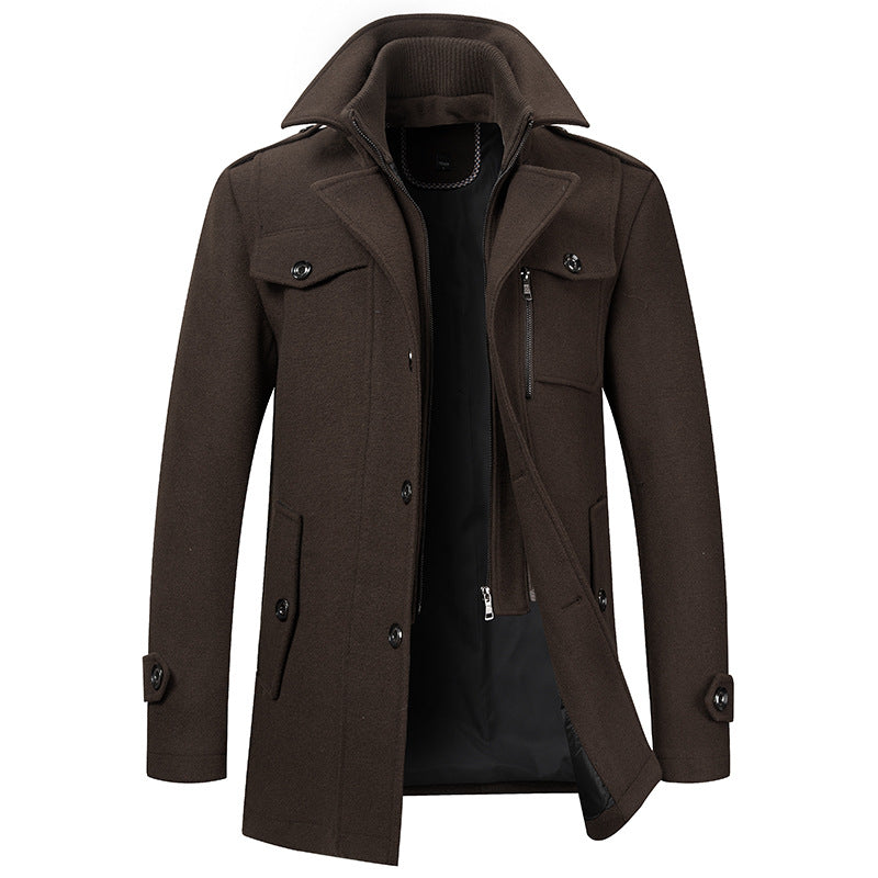 ELENA HARPER™  |  LONG WINTER COAT FOR MEN