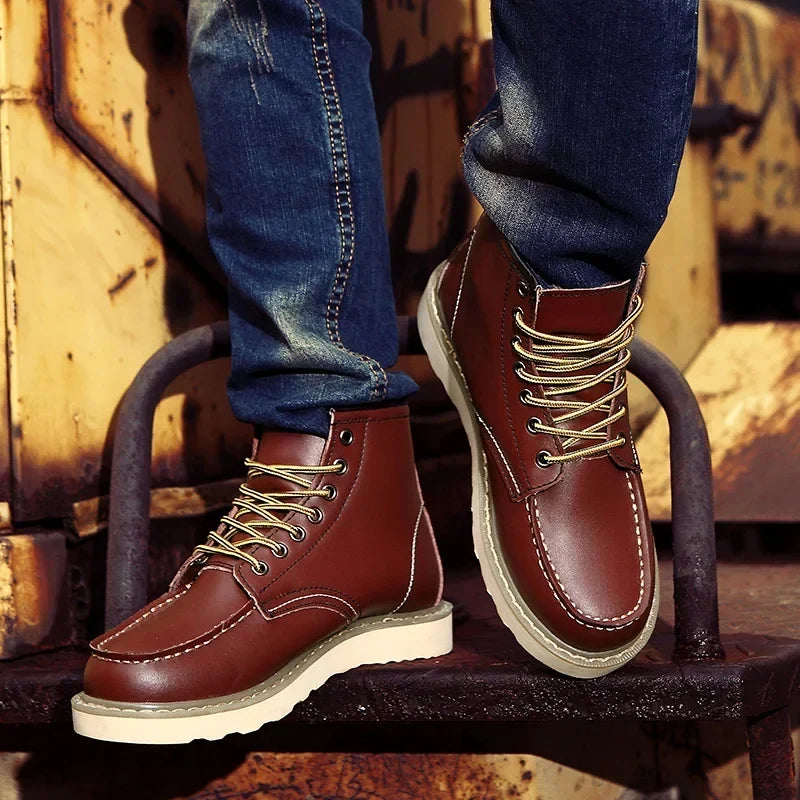 William Retro Winter Boots, view 4 - Elena Harper