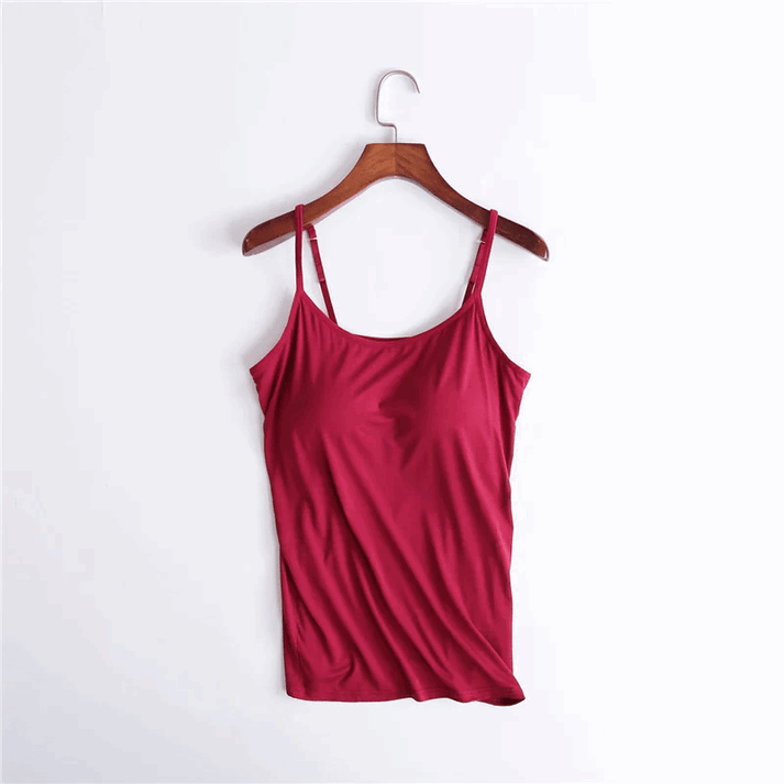 Camille Tank Top with Integrated Bra (Buy 1 Get 1 Free), view 9 - Elena Harper