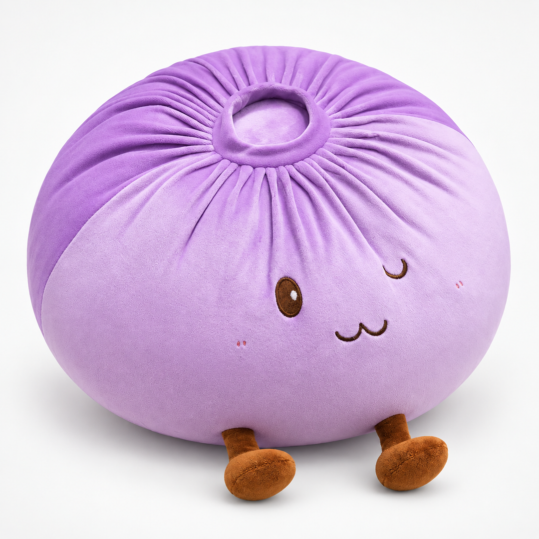 Baozi Bao Bun-Shaped Plush Pillow - Elena Harper