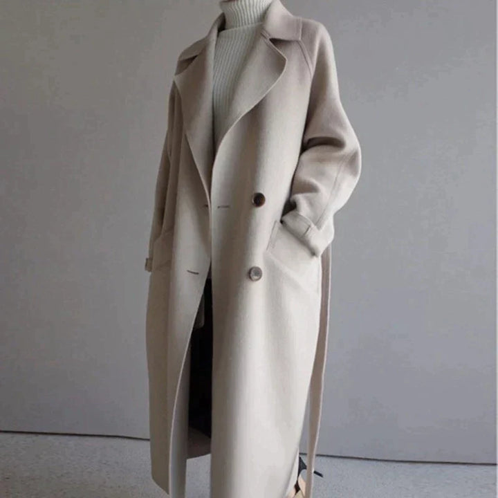 Ella - Longline Wool Coat