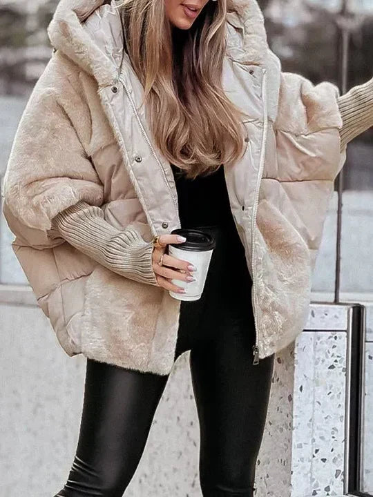 Winter Jacket for Women | Plush Look & Padded Warmth
