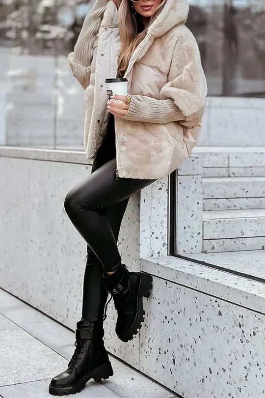 Winter Jacket for Women | Plush Look & Padded Warmth