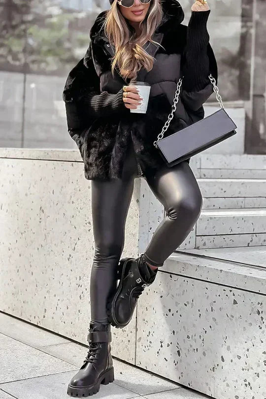 Winter Jacket for Women | Plush Look & Padded Warmth