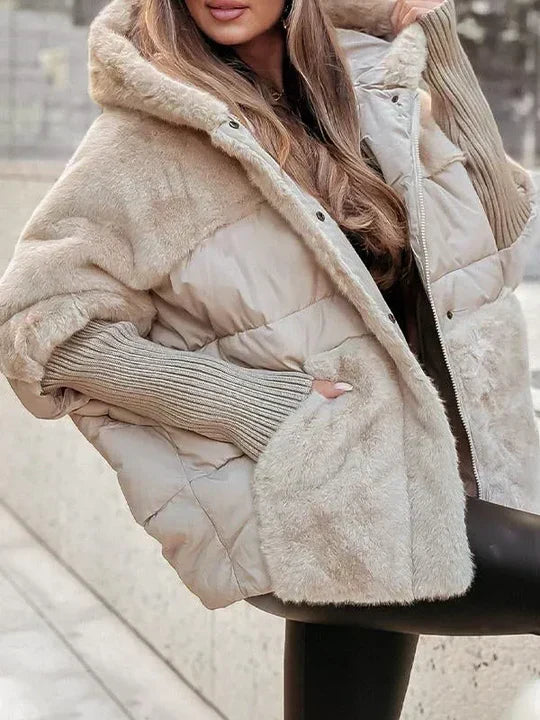 Winter Jacket for Women | Plush Look & Padded Warmth