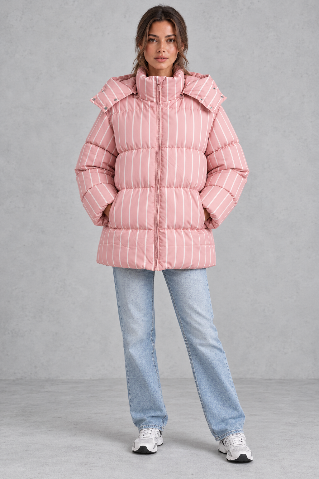 Women’s Oversized Hooded Puffer Jacket