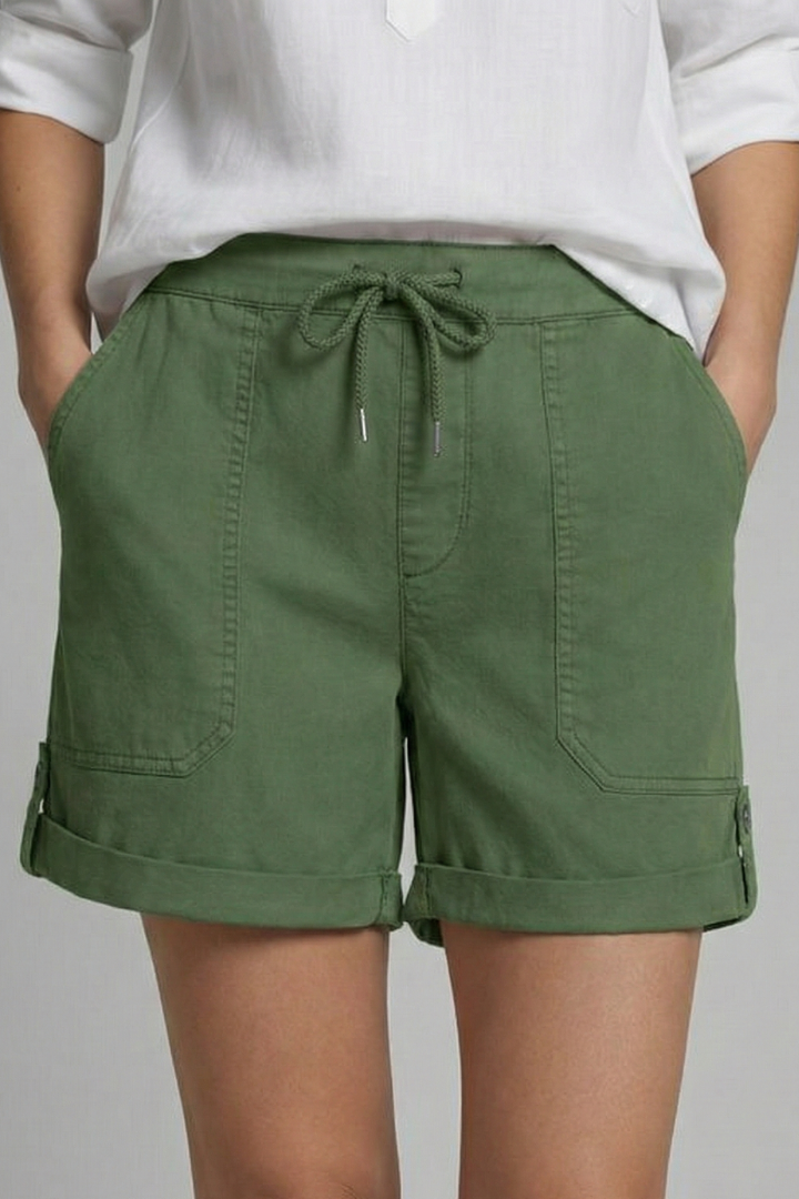 Women's Drawstring Casual Pocket Shorts