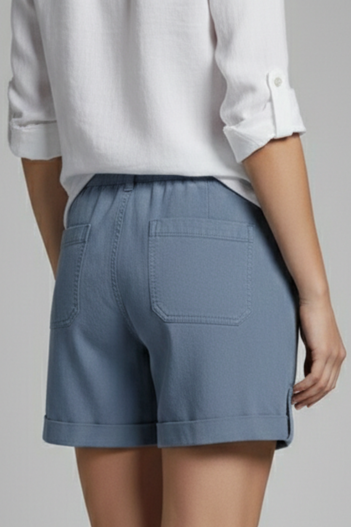 Women's Drawstring Casual Pocket Shorts