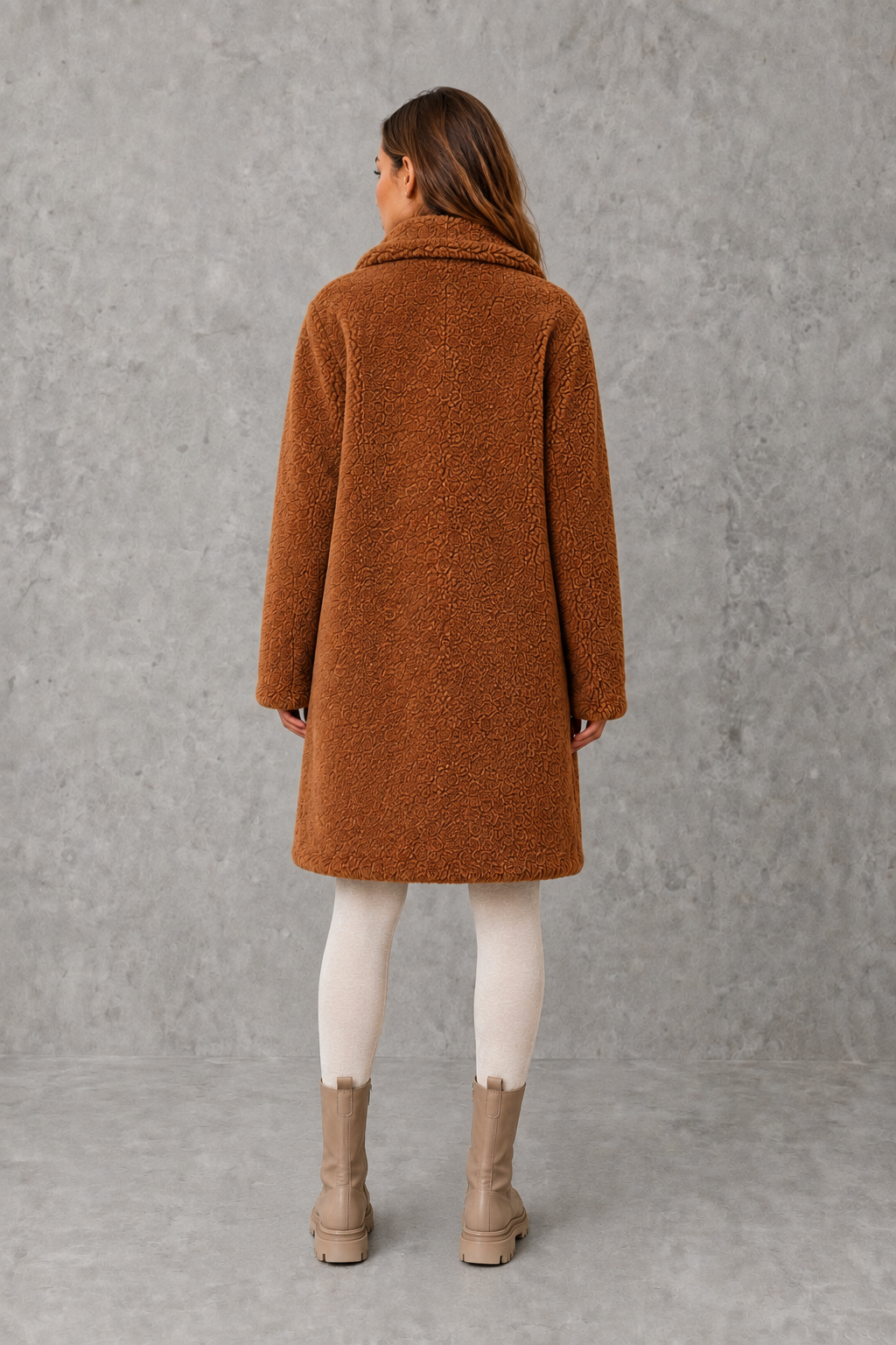 Women’s Teddy Coat | Soft Single-Breasted Winter Jacket