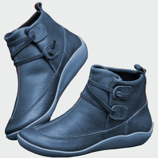 Premium Orthopaedic Leather Ankle Boots