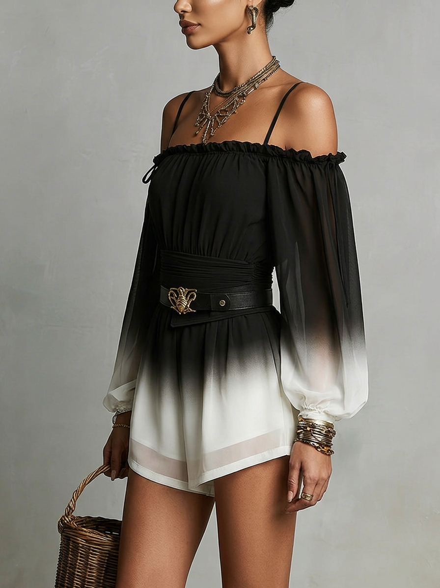 Bianca Chiffon Jumpsuit - Elena Harper