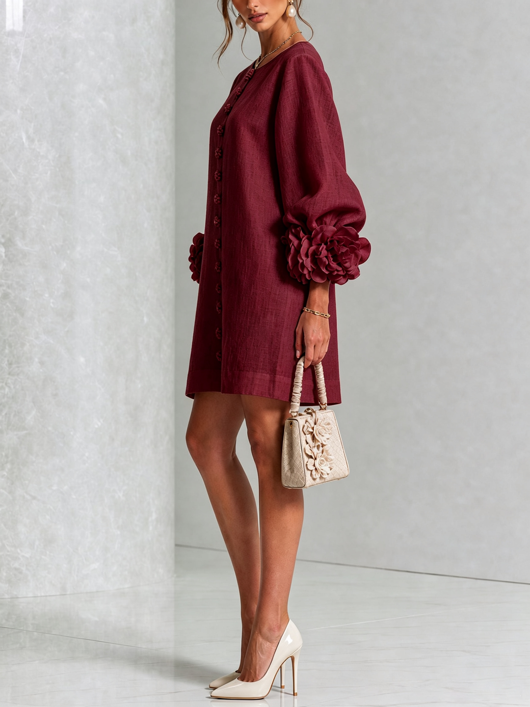 Ace - Sculptural Mini Dress