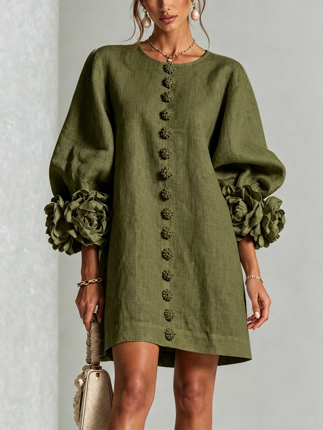 Ace - Sculptural Mini Dress