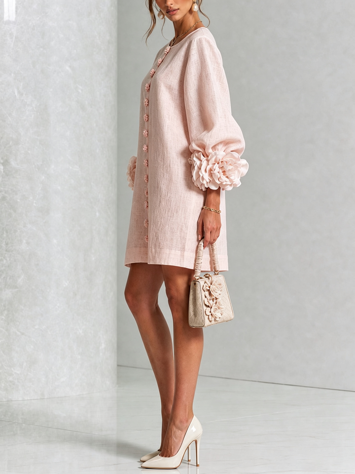 Collete - Sculptural Mini Dress