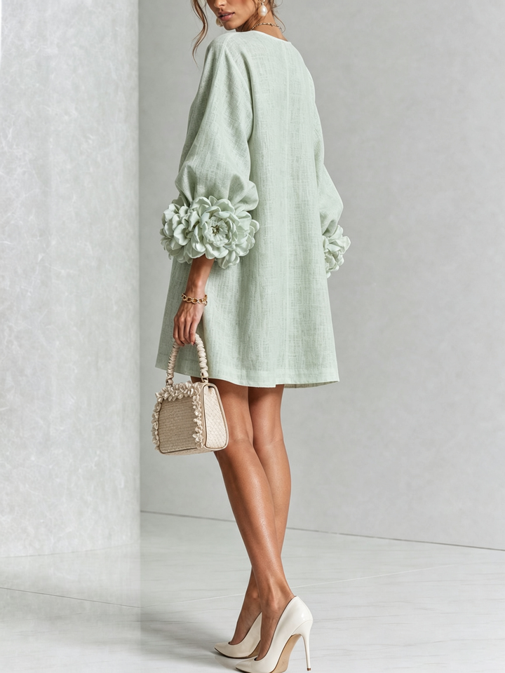 Collete - Sculptural Mini Dress