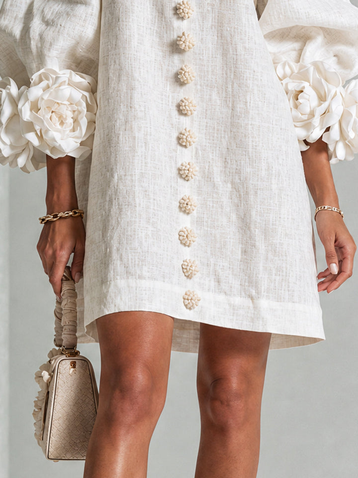 Collete - Sculptural Mini Dress