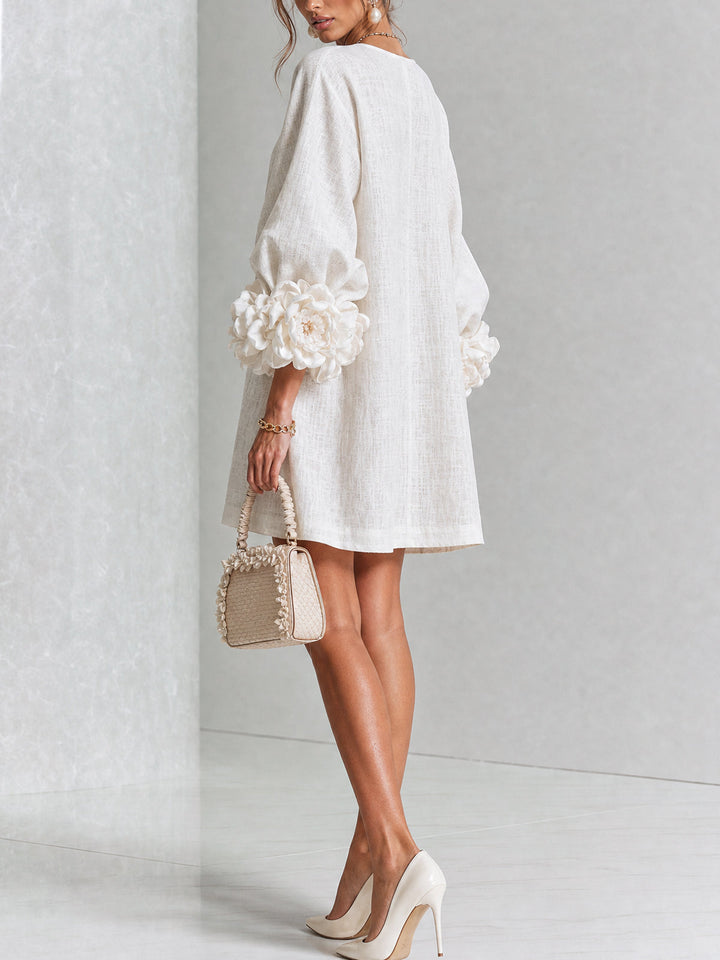 Alice Sculptural Mini Dress - Elena Harper