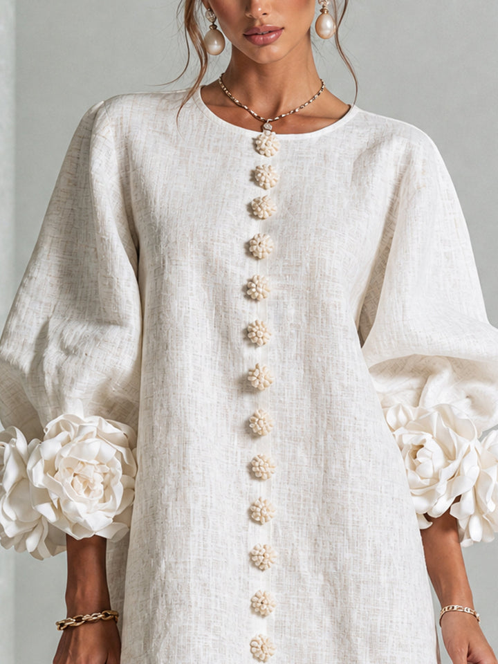 Alice Sculptural Mini Dress - Elena Harper