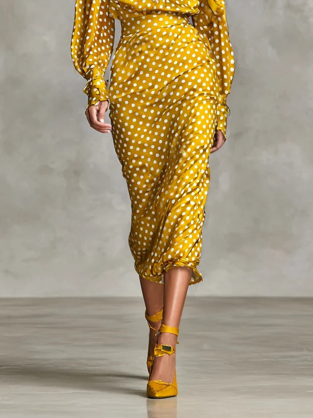 Dahlia Polka Dot Two-Piece Set - Elena Harper