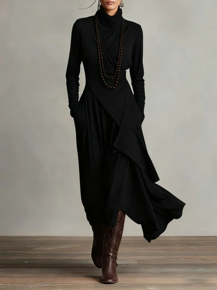 Moya Elegant Long Dress, view 5 - Elena Harper