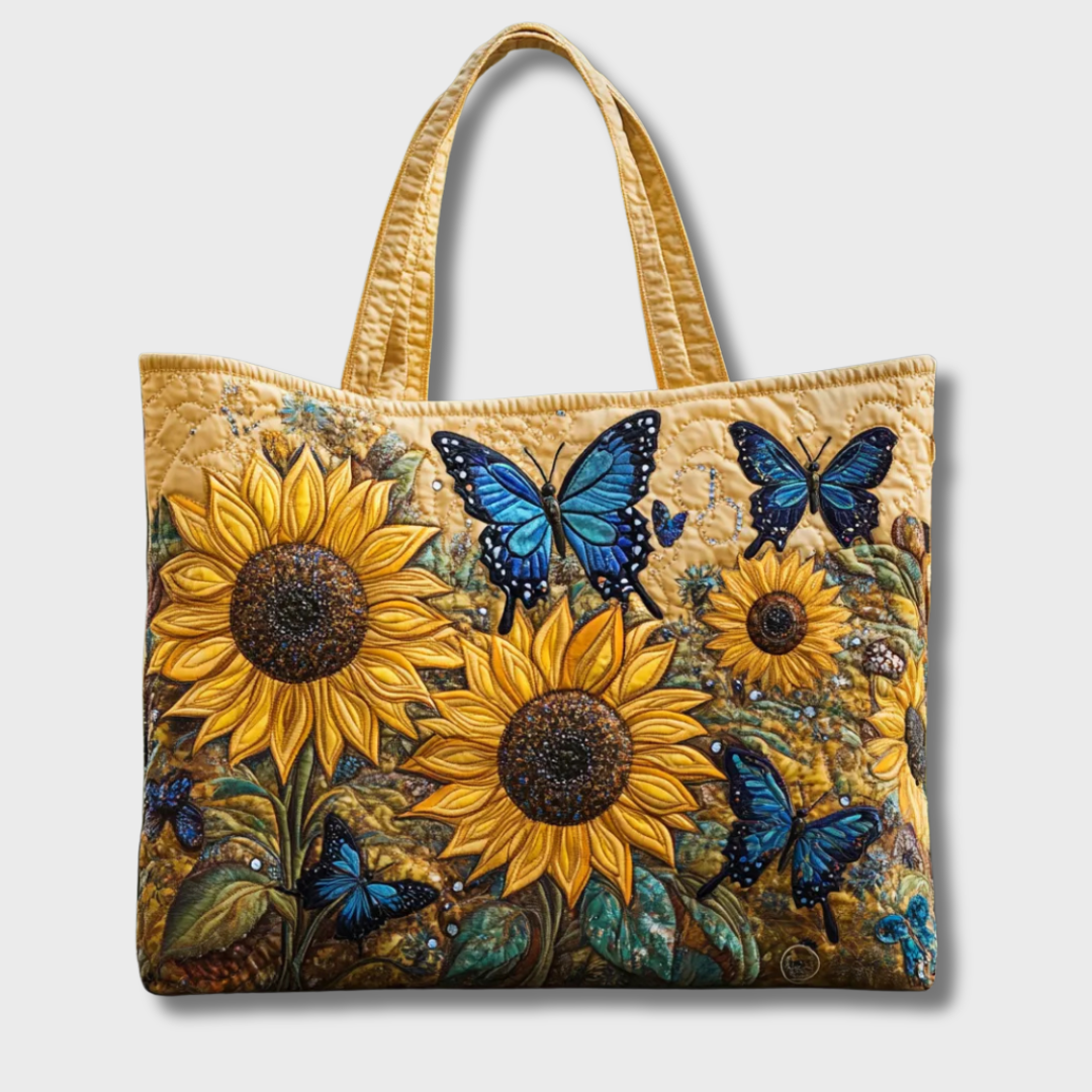 Noelle Handmade Quilted Daily Bag, view 2 - Elena Harper