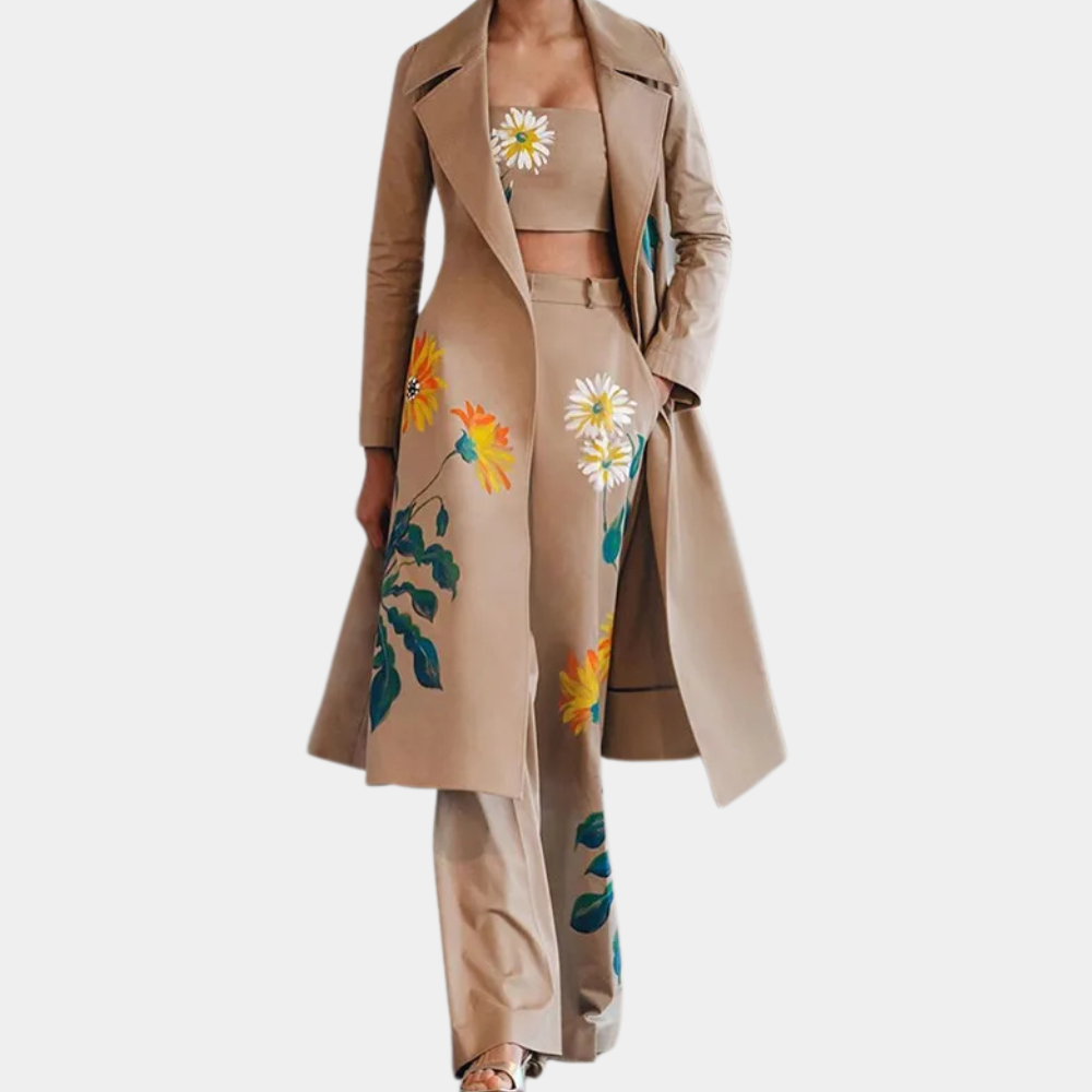 Timeless Three-Piece Outfit for Women - Savannah