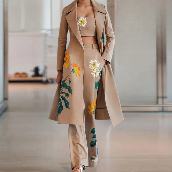 Timeless Three-Piece Outfit for Women - Savannah