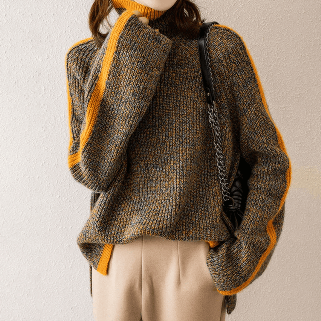 Zoey -  Rollkragenpullover gestrickt