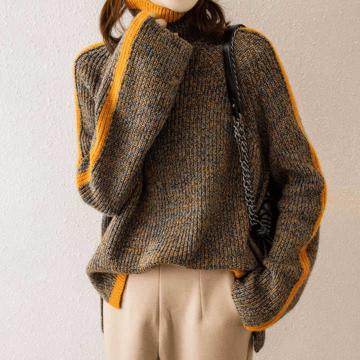Zoey -  Rollkragenpullover gestrickt